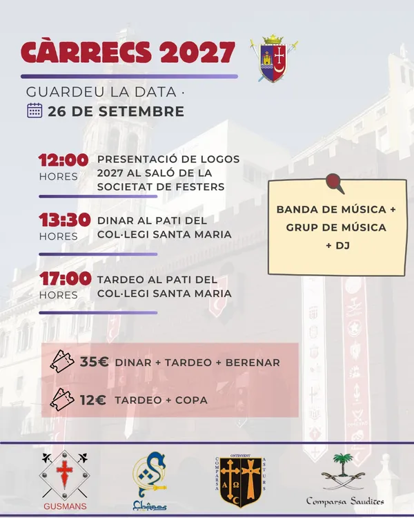PRESENTACIO LOGOS+DINAR+TARDEO CÀRRECS 2027